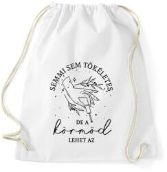 printfashion Műkörmös - Sportzsák, Tornazsák - Fehér (5754744)