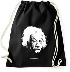printfashion Einstein - Sportzsák, Tornazsák - Fekete (2956057)