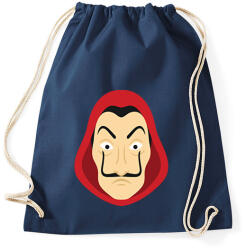 printfashion La casa de papel - Sportzsák, Tornazsák - Sötétkék (2523475)