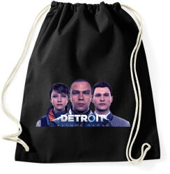 printfashion Detroit become human - Sportzsák, Tornazsák - Fekete (987528)