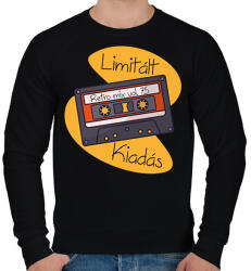 printfashion Retro mix vol 75 - Férfi pulóver - Fekete (6153360)
