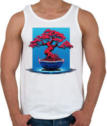 printfashion DSL - (8) a bit of BONSAI - Férfi atléta - Fehér (15854033)