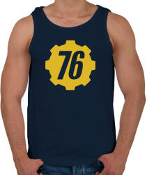 printfashion Fallout 76 - Férfi atléta - Sötétkék (1561057)