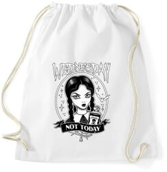printfashion Wednesday not today 2 - Sportzsák, Tornazsák - Fehér (11599362)
