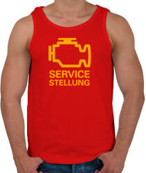 printfashion Service Stellung - Férfi atléta - Piros (2065150)