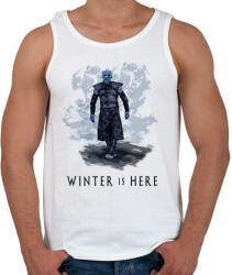 printfashion winter is here - Férfi atléta - Fehér (1316619)
