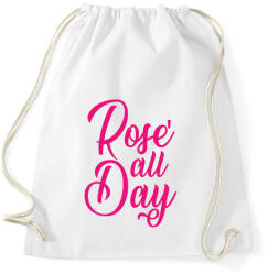 printfashion Rosé egész nap - Sportzsák, Tornazsák - Fehér (1522622)