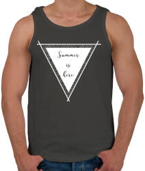 printfashion Summer. - Férfi atléta - Sötétszürke (274572)