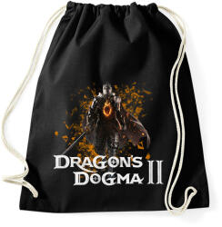 printfashion Dragons dogma 2 - Sportzsák, Tornazsák - Fekete (16815835)