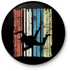 printfashion Battle Royale - Kitűző, hűtőmágnes - Fekete (3094947)