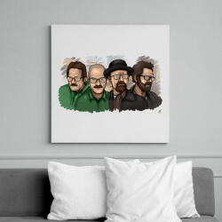 printfashion Breaking bad - Vászonkép - Fehér (6629248)