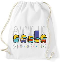 printfashion Among us - simpostors - Sportzsák, Tornazsák - Fehér (4226344)