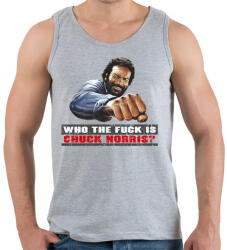 printfashion Ki az a Chuch Norris? - Férfi atléta - Sport szürke (4855656)