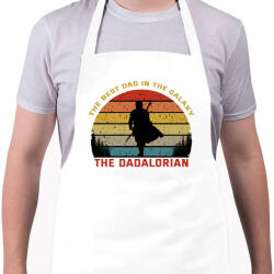 printfashion The Dadalorian - Kötény - Fehér (5107269)