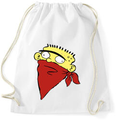 printfashion Ed Gangsta - Sportzsák, Tornazsák - Fehér (2368576)