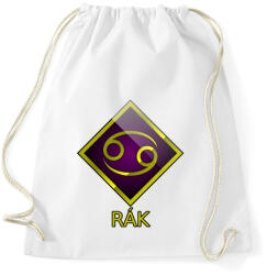 printfashion Rák - Sportzsák, Tornazsák - Fehér (5350637)