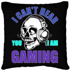 printfashion Gamer - Párnahuzat, Díszpárnahuzat - Fekete (13638253)
