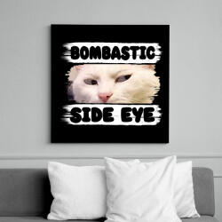 printfashion bombastic side eye - Vászonkép - Fekete (16648613)