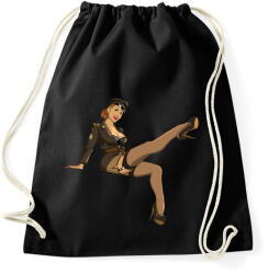 printfashion Pinup Army - Sportzsák, Tornazsák - Fekete (858937)