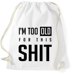 printfashion Shit 2 - Sportzsák, Tornazsák - Fehér (13393130)