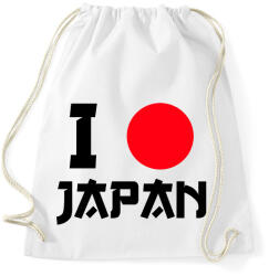 printfashion I love Japan 3 - Sportzsák, Tornazsák - Fehér (10641278)