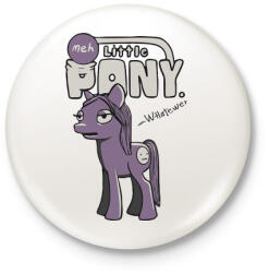 printfashion Litte Pony - Meh little pony - Kitűző, hűtőmágnes - Fehér (4183550)