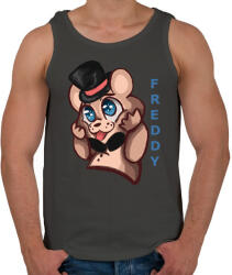printfashion cuki freddy - Férfi atléta - Sötétszürke (15039329)