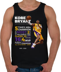 printfashion Kobi Bryant Dark - Férfi atléta - Fekete (2194094)