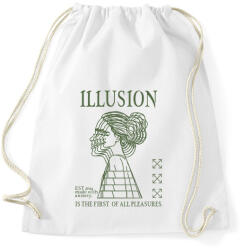 printfashion Illusion - Sportzsák, Tornazsák - Fehér (15485570)