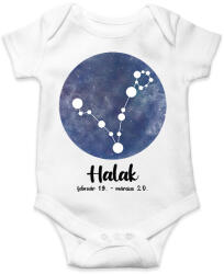 printfashion Halak - Baba Body - Fehér (7475383)