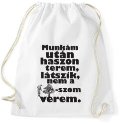 printfashion munkám után. b - Sportzsák, Tornazsák - Fehér (14970382)