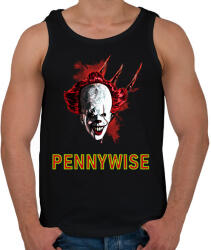 printfashion PENNYWISE - Férfi atléta - Fekete (1472536)
