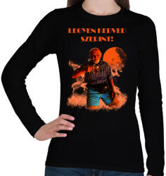 printfashion LEGYEN KEDVED SZERINT - Női hosszú ujjú póló - Fekete (5217159)