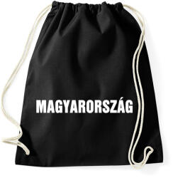 printfashion MAGYARORSZÁG - Sportzsák, Tornazsák - Fekete (4998002)