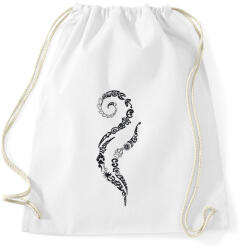 printfashion Maori hullám - Sportzsák, Tornazsák - Fehér (6005841)