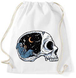 printfashion Éjszakai kávézás - Sportzsák, Tornazsák - Fehér (5550467)