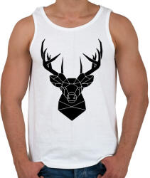 printfashion deer - Férfi atléta - Fehér (5207706)