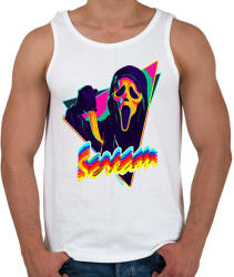 printfashion Sikoly - Férfi atléta - Fehér (1837157)