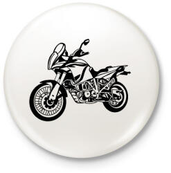 printfashion ktm - Kitűző, hűtőmágnes - Fehér (3090244)