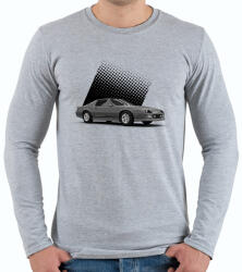 printfashion camaro - Férfi hosszú ujjú póló - Sport szürke (14669770)