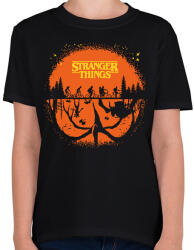 printfashion Stranger halloween - Gyerek póló - Fekete (14535260)