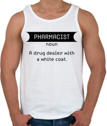 printfashion Pharmacist - Drug dealer - Férfi atléta - Fehér (7300004)