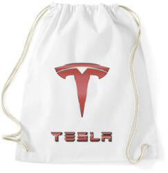 printfashion Tesla - Sportzsák, Tornazsák - Fehér (2008949)