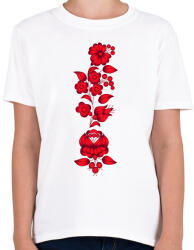 printfashion Magyaros minta8 - Gyerek póló - Fehér (7900354)