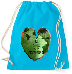 printfashion Oxigénem - Sportzsák, Tornazsák - Surf blue (105114)