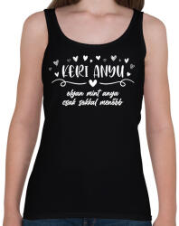 printfashion Keri anyu - Női atléta - Fekete (12679937)