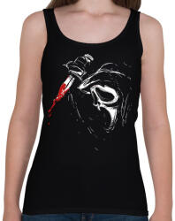 printfashion Ghostface - Női atléta - Fekete (5563822)