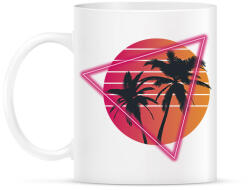 printfashion Pálmafák - Bögre - Fehér (9445115)