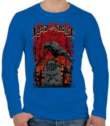 printfashion Az éjszaka ura - Férfi hosszú ujjú póló - Királykék (185364)