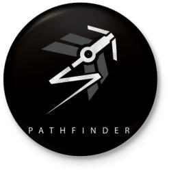 printfashion Apex Legends - Pathfinder - Kitűző, hűtőmágnes - Fekete (3097799)